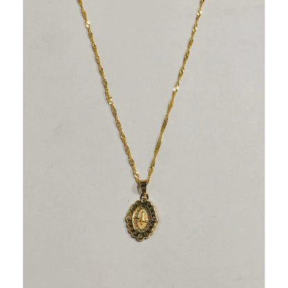 Medalla Espiritu Santo Grecas Circonias 3 Oros 10 K+obsequio