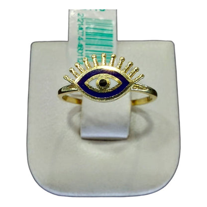 Anillo Protección Joyería M De León Oro 10k + Regalo