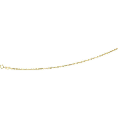 Cadena Valentina Estrella  Diamantada 50 Cm 10 K + Obsequio