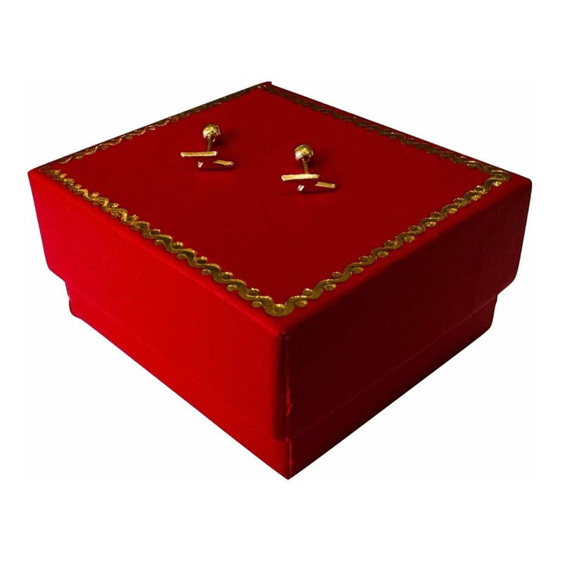 Broqueles Rayito Oro 10 Kilates + Obsequio