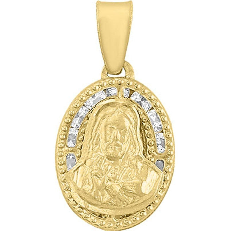 Kit Cadena Con Medalla Guadalupe Oro  10 K + Obsequio