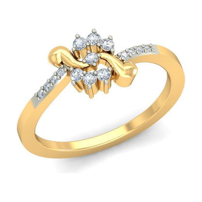 Anillo Brillo Inesperado Joyería M De León Oro 10k + Regalo