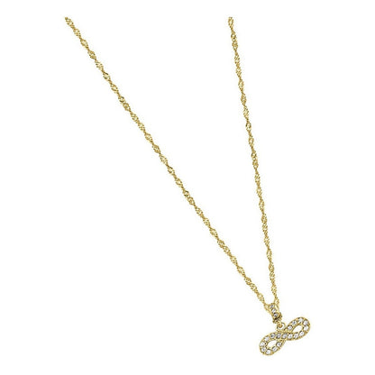 Gargantilla Mini Infinito Zirconia En Oro De 10 K + Obsequio