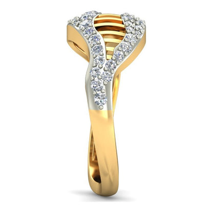 Anillo Brillo Infinito Joyería M De León Oro 10k + Regalo
