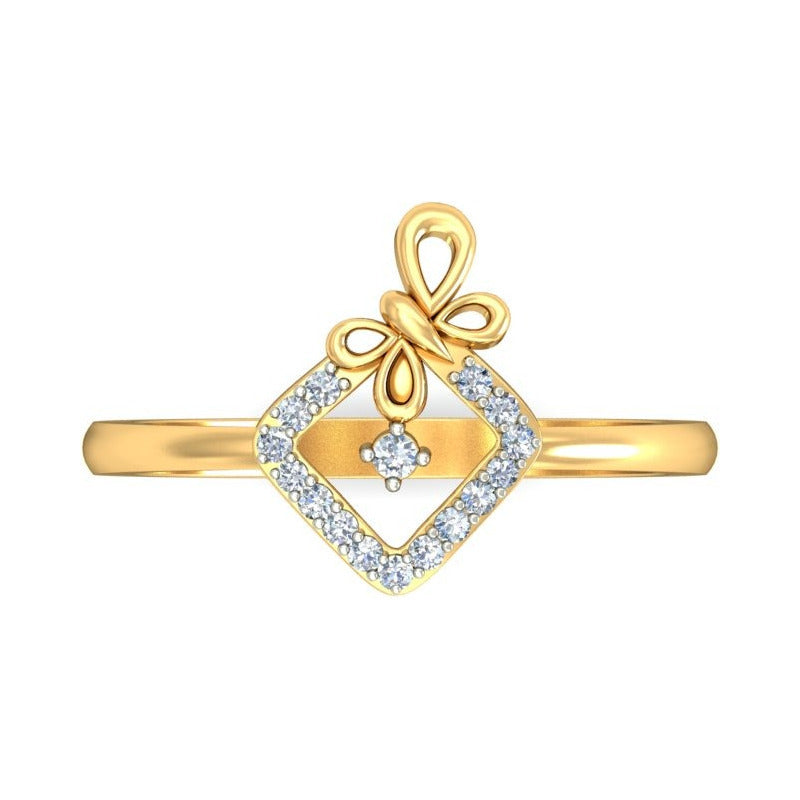 Anillo Moño De Encanto Joyería M De León Oro 10k + Regalo