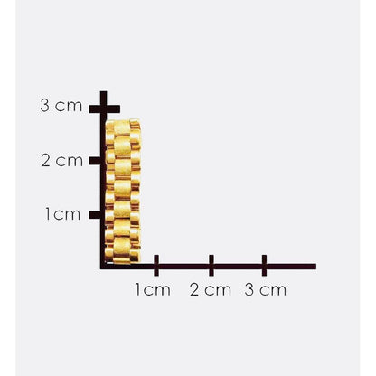 Anillo Tejido Rolex Para Dama Oro 14 K Envio Incluido