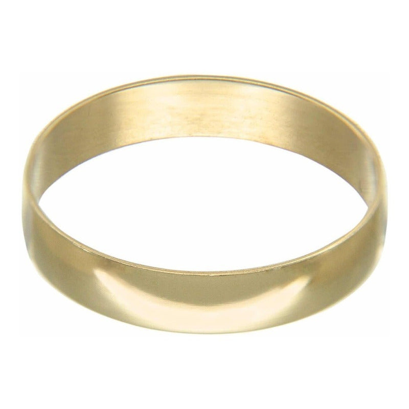 Argollas Matrimoniales Clásicas Oro 10 K 4mm