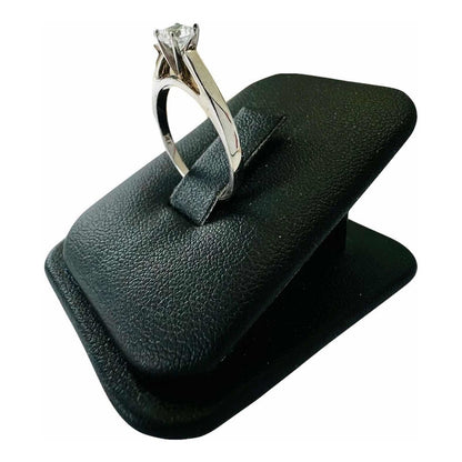 Anillo Compromiso Circonia 5 Mm Oro 14 K + Obsequio