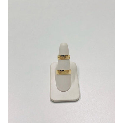 Argolla Matrimoniales Mapamundi Oro 14 K