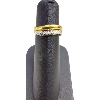 Anillo Diamantado Joyería M De León Oro 14k + Regalo