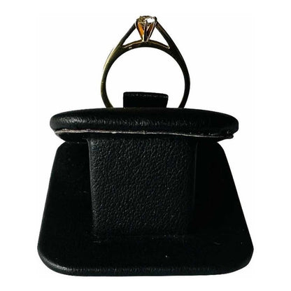 Anillo Compromiso Oro 14 K Diamante Natural .24 Ct