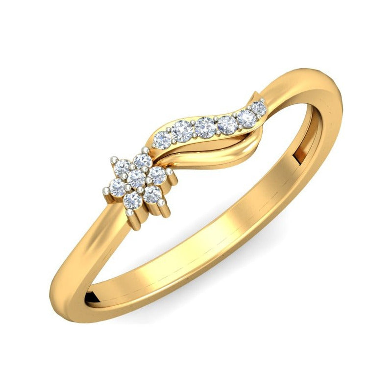 Anillo Brisa De Luz Joyería M De León Oro 10k + Regalo