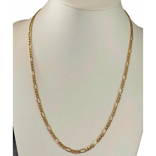 Cadena Tejido 3x1 En Oro De 10 Kilates