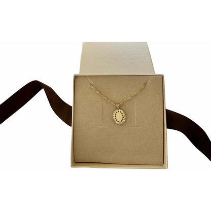 Medalla Mini Guadalupe Ama Contorno En Oro De 10 K +obsequio