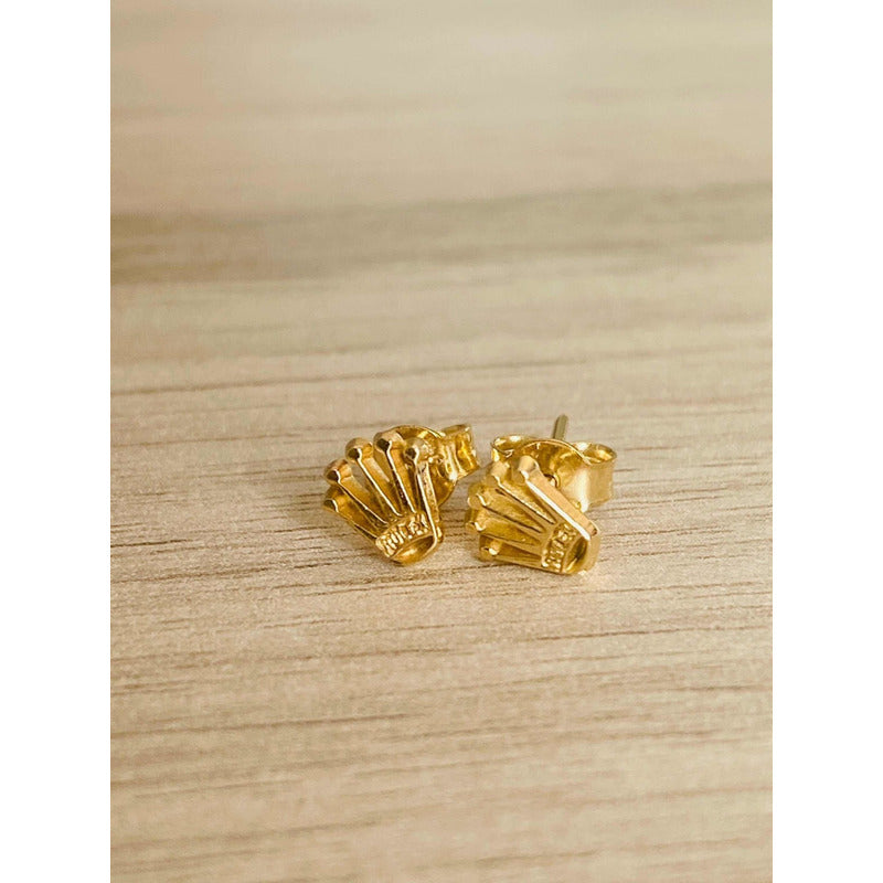 Broqueles Rolex Oro 14 K + Obsequio