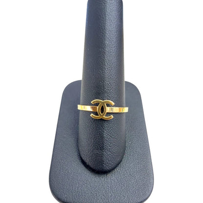 Anillo Chanel Joyería M De León Oro 14k + Regalo