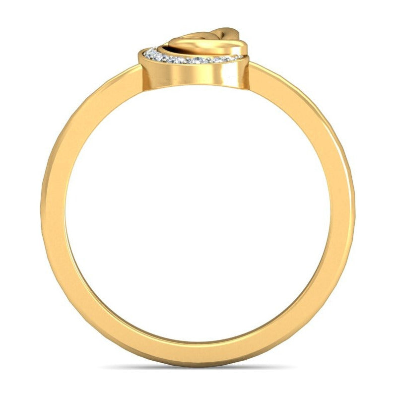 Anillo Nudo De Magia Joyería M De León Oro 10k + Regalo