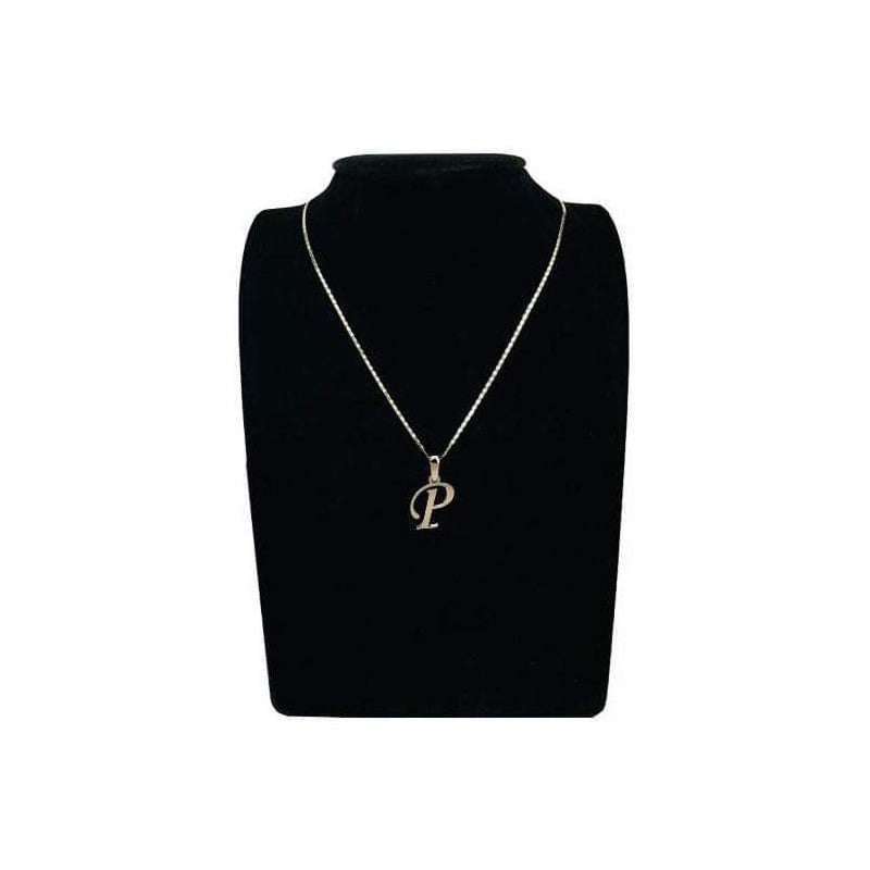 Dije Inicial Letra P Oro 14 K + Obsequio + Envio