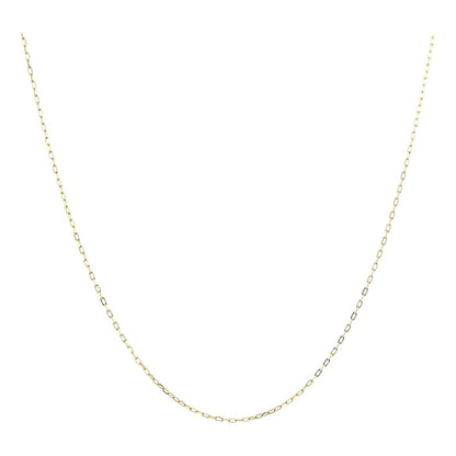 Cadena Tejido Ancla Delgada 45cm Por 1mm Oro 14 K+obsequio