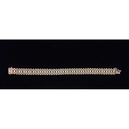 Juego Pulsera Y Anillo Rolex Oro 14 K