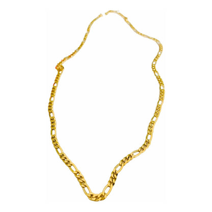 Cadena Planchada 60cmx4mm En Oro De 10 Kilates + Obsequio