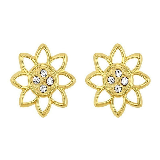 Broquel Sol En Oro De 10 K + Obsequio + Envío