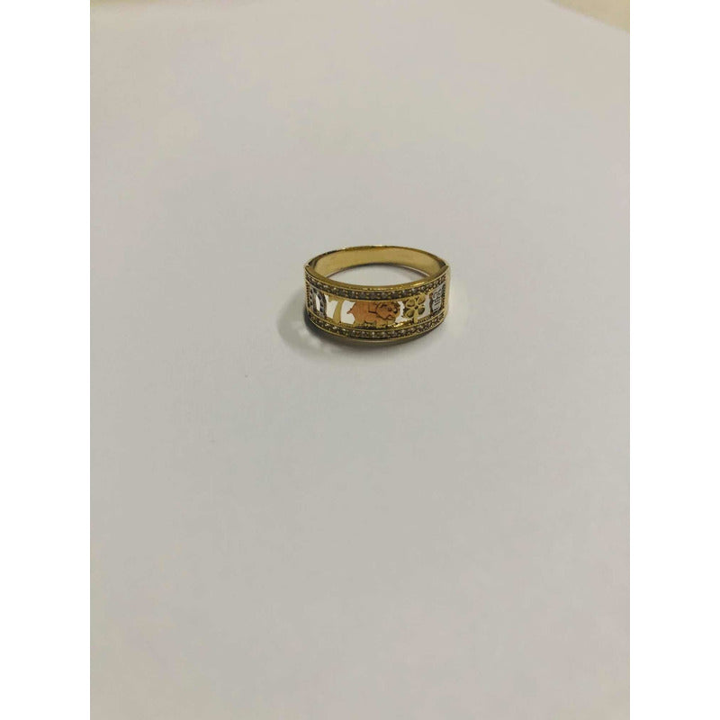 Anillo De La Suerte Oro 10 K + Obsequio + Envio
