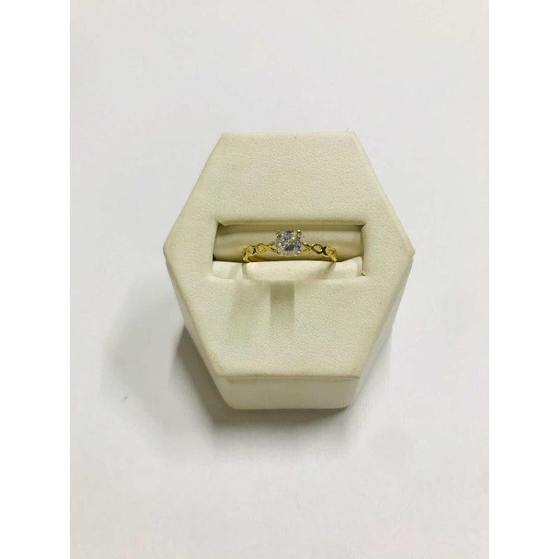 Anillo Compromiso Infinitos Mini Oro 10 K + Obsequio